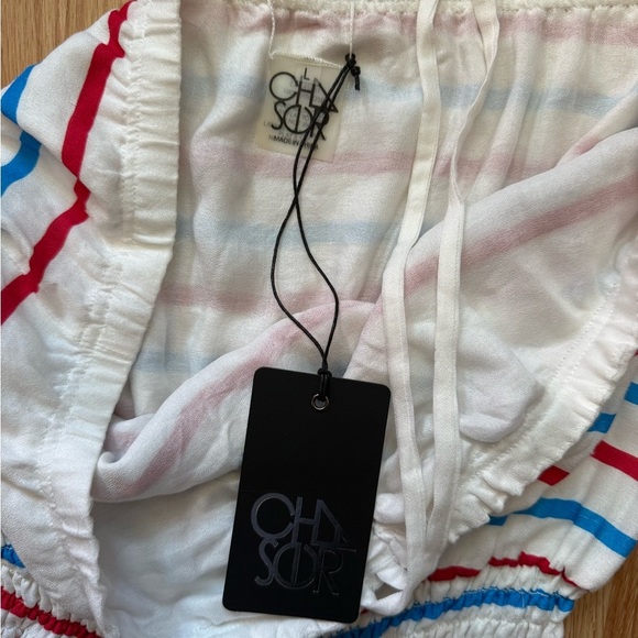 Chaser Striped Red and Blue Romper NWT Size Large - Picture 3 of 3